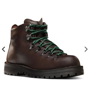Danner - Women's Mountain Light II - Dark Brown / Green - 8